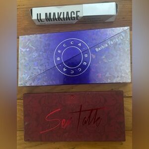 LOT of 3 Items! BECCA, IL-Makiage, & Sex Talk Palette, BNIB